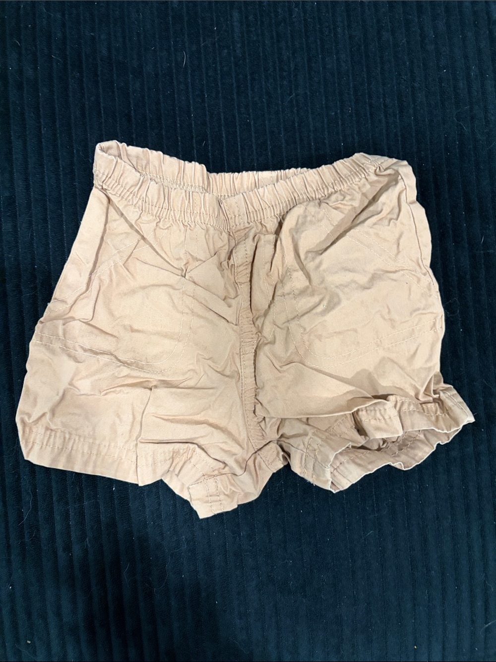 Tan kids shorts